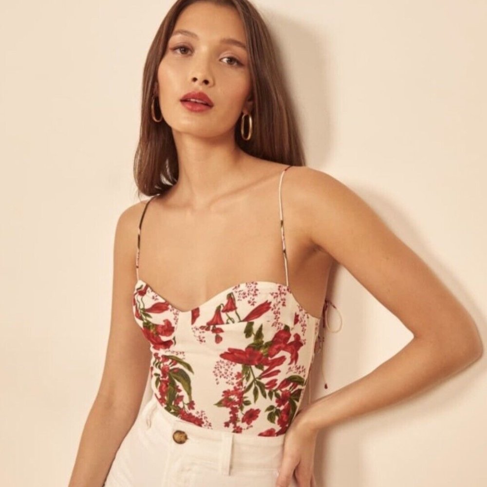 Reformation Liza Top Size 10